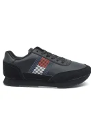 Leather sneakers Tommy Hilfiger black