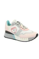 Sneakers MYRTLE 03 | with addition of leather BLAUER powder pink