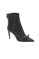 Leather ankle boots Red Valentino black