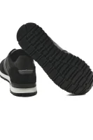 кросівки | з додаванням шкіри BOSS Kidswear чорний