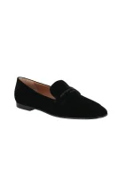Leather loafers Velvet Emporio Armani black