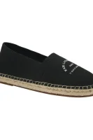 Espadrilles KAMINO | with addition of leather Karl Lagerfeld black