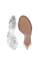 Lexie high-heeled sandals  Michael Kors silver