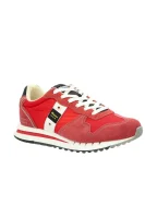 Sneakersy QUARTZ 01 | z dodatkiem skóry BLAUER czerwony