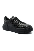 Leather sneakers Casadei black