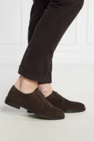 Leather derby shoes Bidford Gant brown