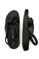 Leather sandals Patrizia Pepe black