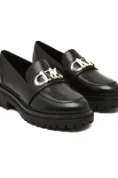 Leather loafers Michael Kors black