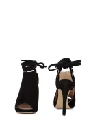 Leather high heels OKIKU Liu Jo black