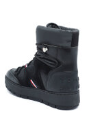 Snowboots | with addition of leather Tommy Hilfiger black