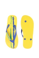 Flip flops EA7 yellow