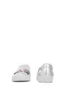Slip-on shoes Karl Lagerfeld silver