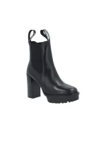 Leather ankle boots VOYAGE IV Karl Lagerfeld black