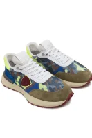Leather sneakers ANTIBES Philippe Model green
