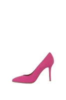 Leather high heels Emporio Armani pink