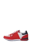Sneakersy SYDNEY BASIC Pepe Jeans London czerwony