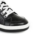 Cut-Out Sneakers Love Moschino black