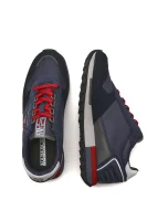 Sneakers | with addition of leather Napapijri navy blue