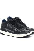 Sneakers PESARO | with addition of leather Guess black