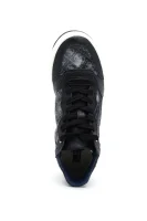 Sneakersy PESARO | z dodatkiem skóry Guess czarny