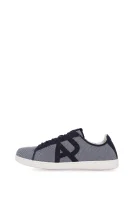 Sneakers | with addition of leather Armani Jeans navy blue