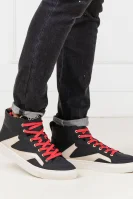 Leather sneakers BURT Guess black