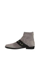 Ankle boots Gigi Hadid Flat Boot Tommy Hilfiger gray