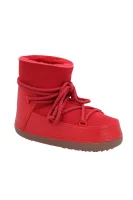 Leather snowboots classic INUIKII red