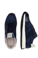 Leather sneakers Garold Gant navy blue