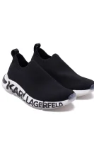 Sneakersy QUADRA Karl Lagerfeld czarny