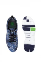 Gym Print Trainers BOSS GREEN blue
