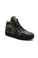 Sneakers B LOGOBALL | with addition of leather Giuseppe Zanotti black