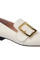 Leather loafers JANELLE Bally beige