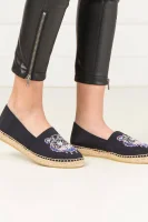 Espadrilles CLASSIC TIGER HEAD | with addition of leather Kenzo black
