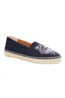 Espadrilles CLASSIC TIGER HEAD | with addition of leather Kenzo black