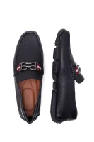 Leather loafers Bally black