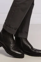 Skórzane buty Edenlug BOSS BLACK brązowy