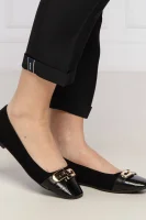 Leather ballet shoes CHAIN Furla black