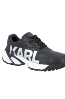 Skórzane sneakersy VOLT Karl Lagerfeld czarny