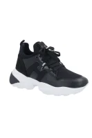 Leather sneakers interaction Hogan black