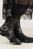 Leather ankle boots BRENNA Stuart Weitzman black