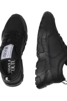 Skórzane sneakersy SCARPA Versace Jeans Couture czarny