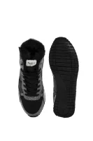 Sneakersy Gable Fur Pepe Jeans London czarny
