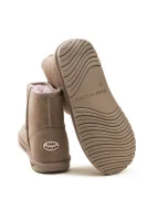 Leather snowboots Wallaby Mini | with addition of wool EMU Australia gray