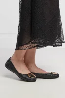 Leather ballet shoes MINNIE TORY BURCH black