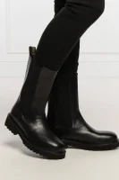 Leather jodhpur boots BLAUER black