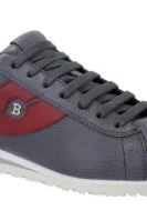 Leather sneakers BREDY Bally charcoal