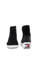Sneakersy Gigi Hadid | Neoprene Tommy Hilfiger czarny