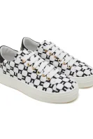 Sneakers | with addition of leather Elisabetta Franchi white