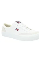 Sneakers SKATE CORE | with addition of leather Tommy Jeans white